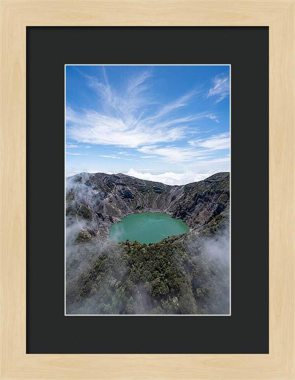 Irazu Volcano Crater Lake