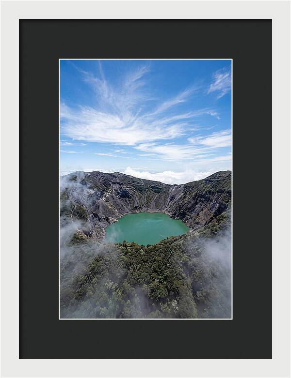 Irazu Volcano Crater Lake