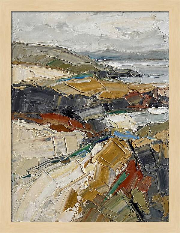 Irish Landscape In Palette Knife