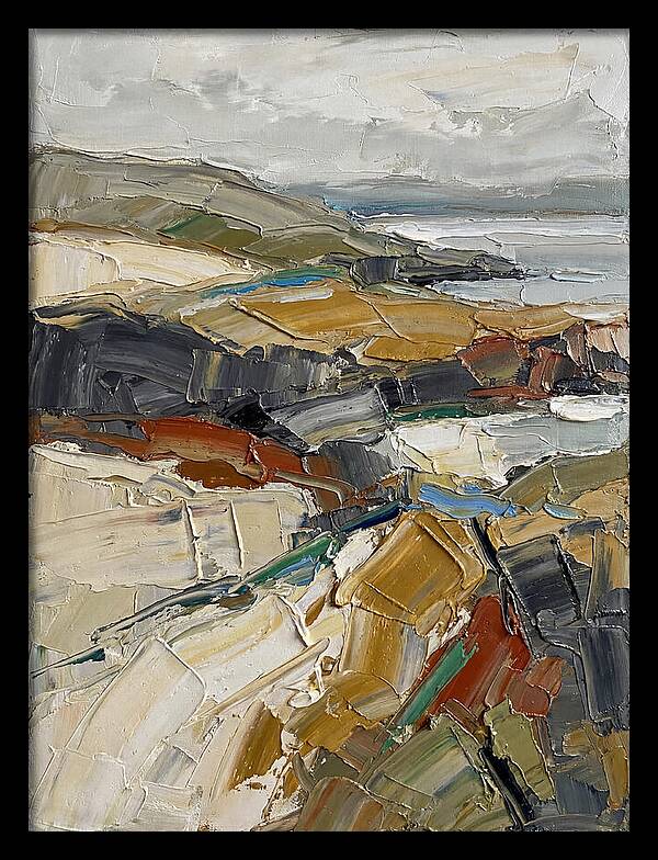 Irish Landscape In Palette Knife