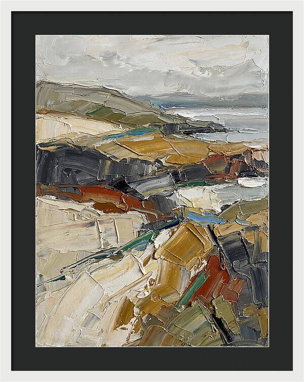 Irish Landscape In Palette Knife