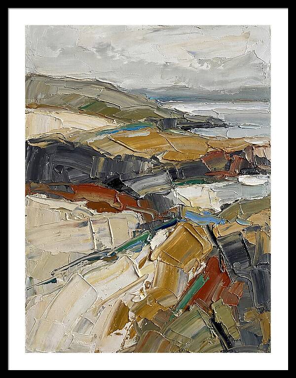Irish Landscape In Palette Knife