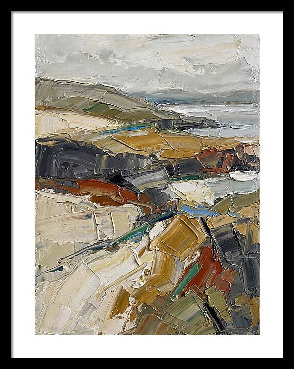 Irish Landscape In Palette Knife