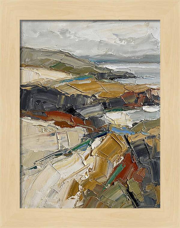 Irish Landscape In Palette Knife