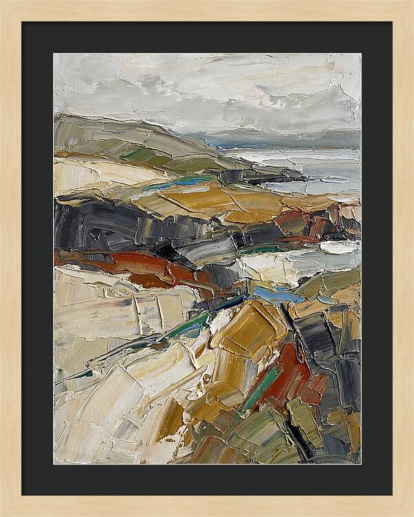 Irish Landscape In Palette Knife