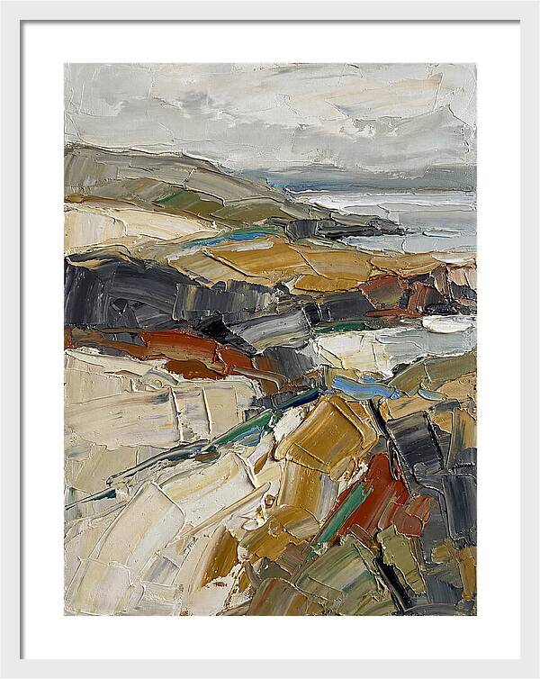 Irish Landscape In Palette Knife