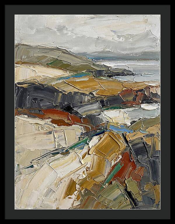 Irish Landscape In Palette Knife