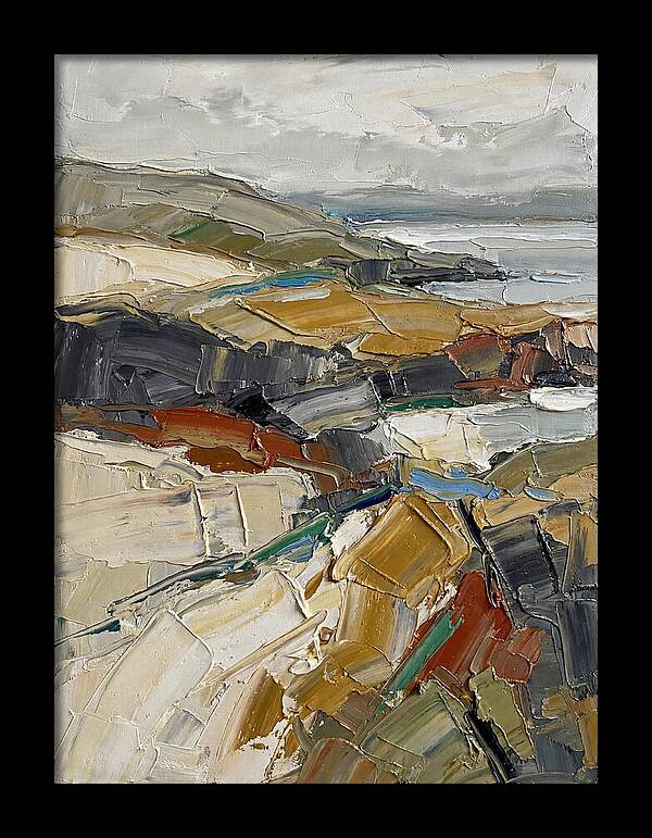 Irish Landscape In Palette Knife