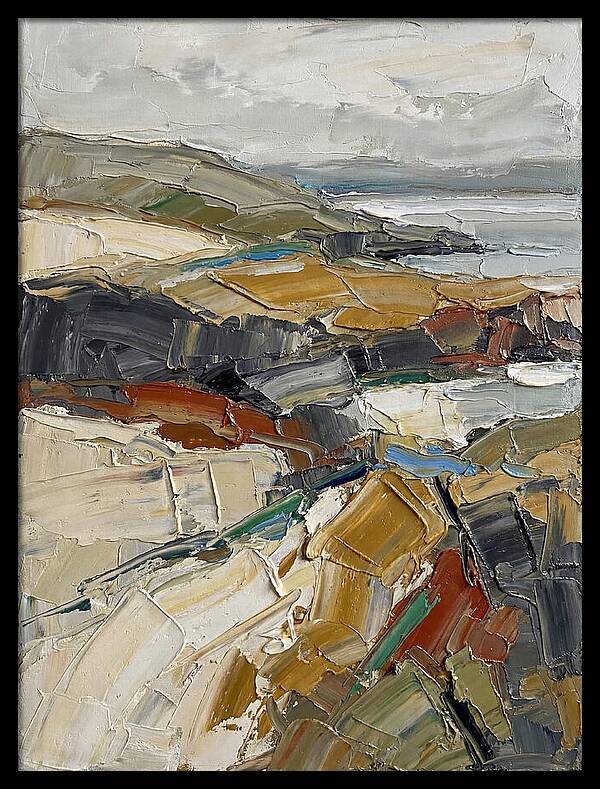 Irish Landscape In Palette Knife