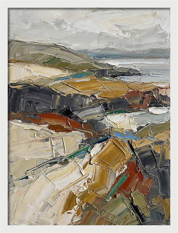 Irish Landscape In Palette Knife