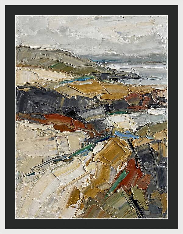 Irish Landscape In Palette Knife