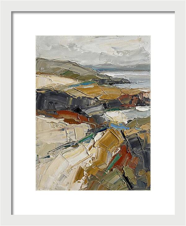Irish Landscape In Palette Knife