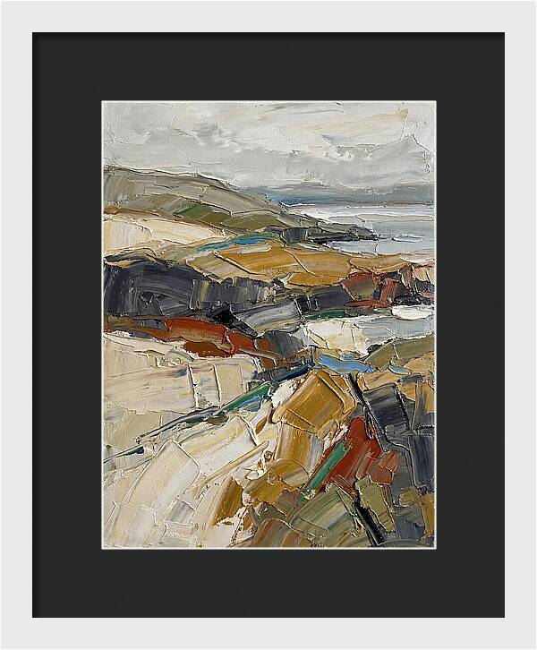 Irish Landscape In Palette Knife
