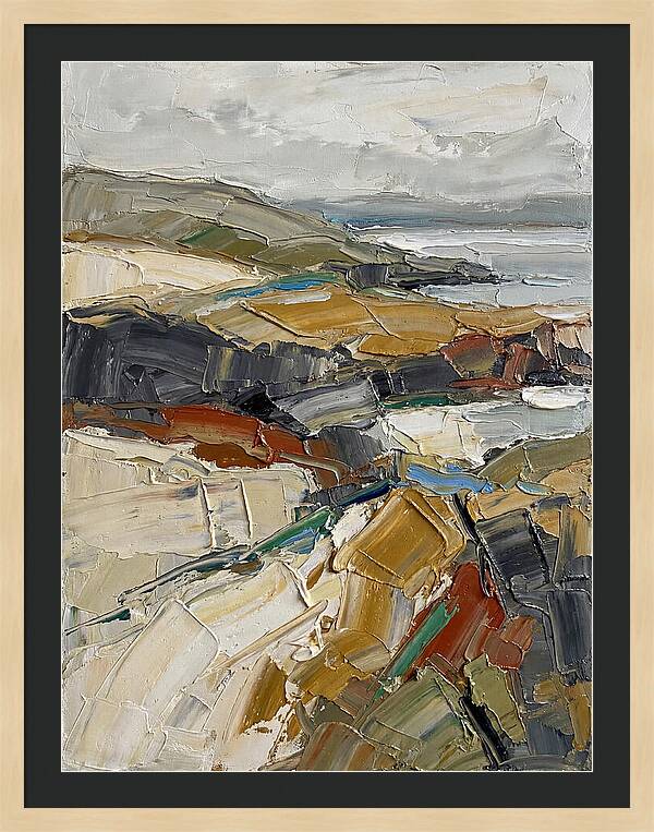 Irish Landscape In Palette Knife