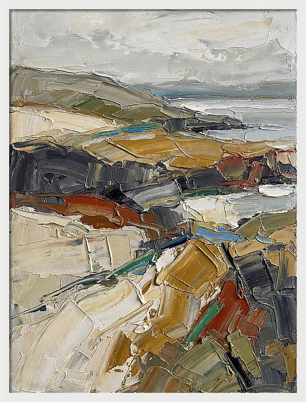 Irish Landscape In Palette Knife