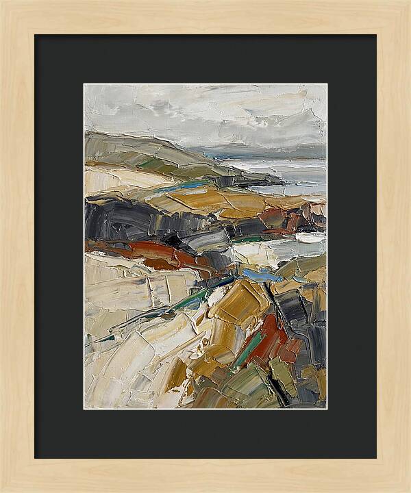Irish Landscape In Palette Knife