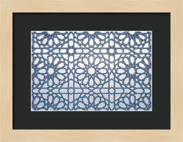 Islamic Geometric Window Screen