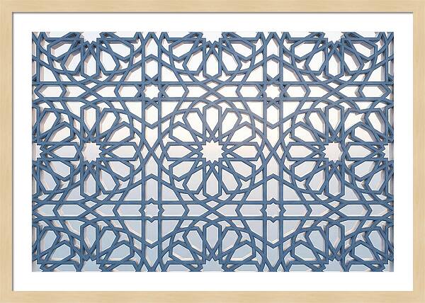 Islamic Geometric Window Screen