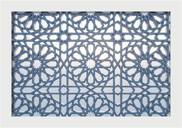 Islamic Geometric Window Screen