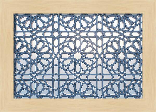 Islamic Geometric Window Screen