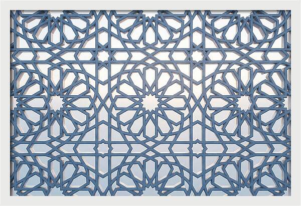 Islamic Geometric Window Screen
