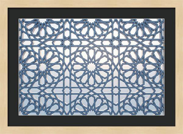 Islamic Geometric Window Screen