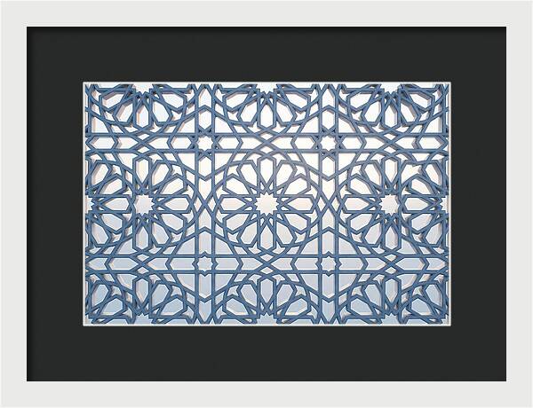Islamic Geometric Window Screen