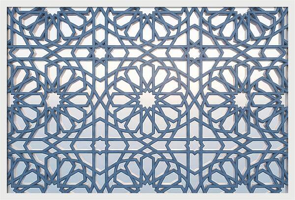Islamic Geometric Window Screen