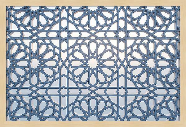 Islamic Geometric Window Screen