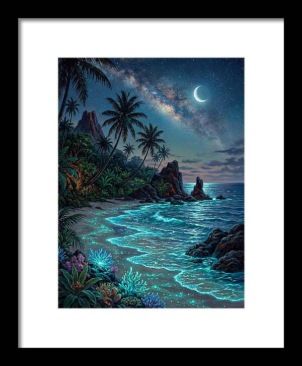 Island Beach Nightscape