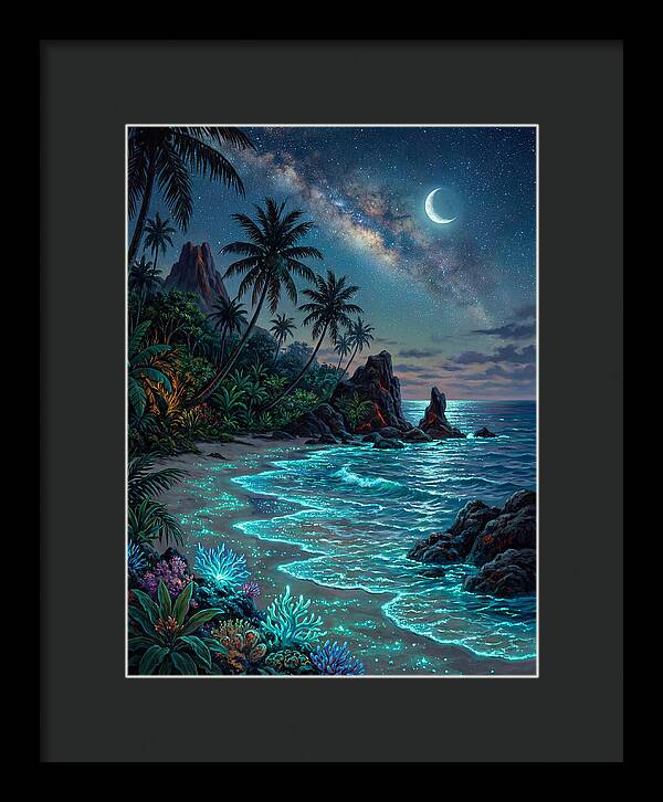 Island Beach Nightscape