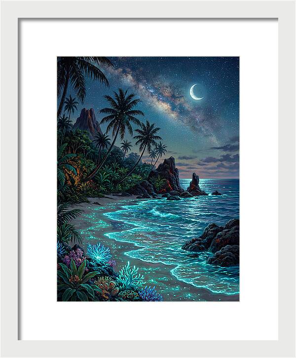 Island Beach Nightscape