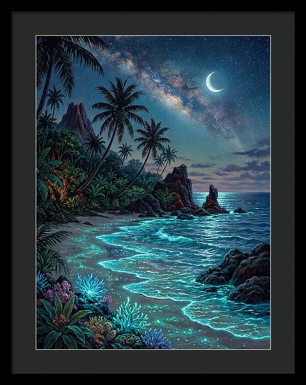 Island Beach Nightscape