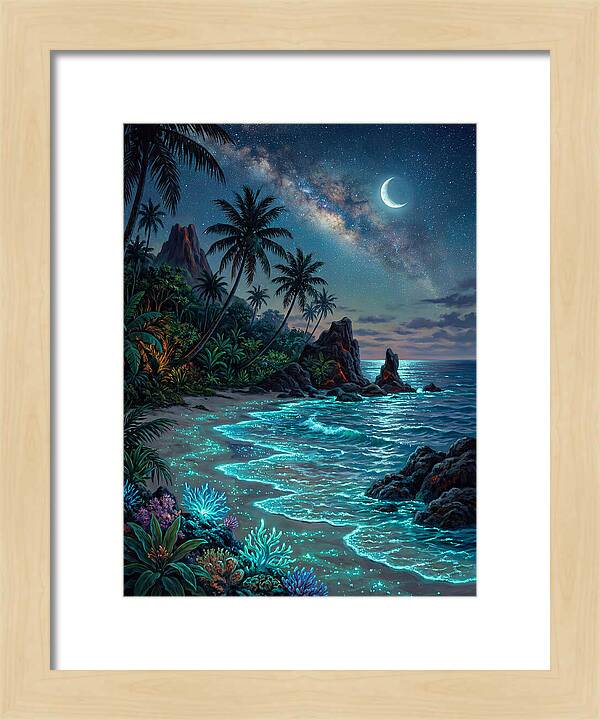 Island Beach Nightscape