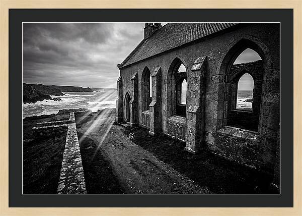 Island Church With Ocean View