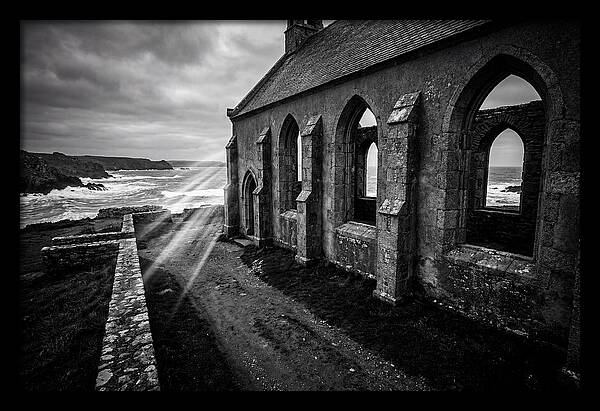 Island Church With Ocean View