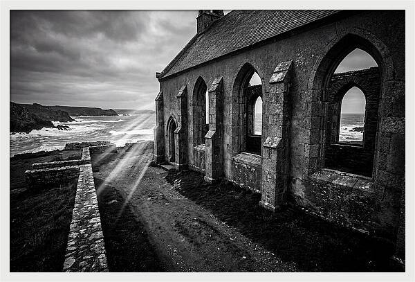Island Church With Ocean View