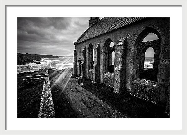 Island Church With Ocean View
