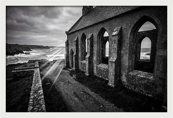 Island Church With Ocean View