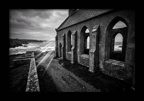 Island Church With Ocean View