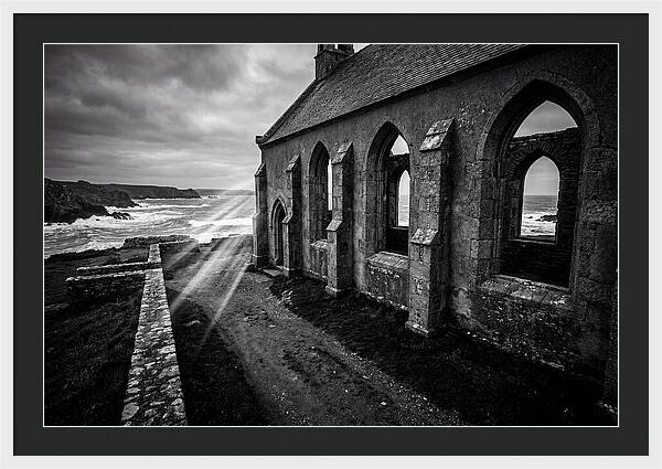 Island Church With Ocean View