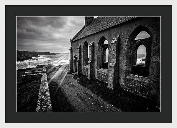 Island Church With Ocean View