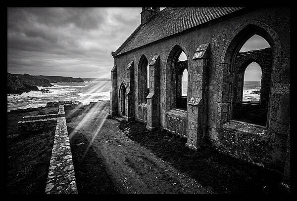 Island Church With Ocean View