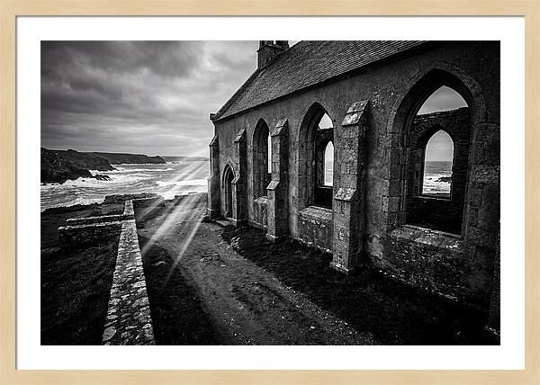 Island Church With Ocean View