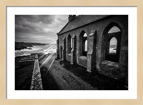 Island Church With Ocean View