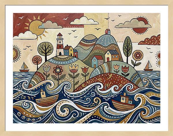 Island Landscape Harmony