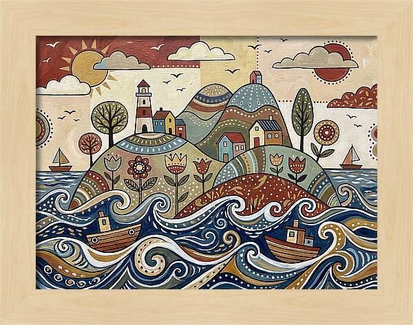 Island Landscape Harmony