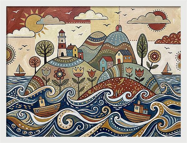 Island Landscape Harmony