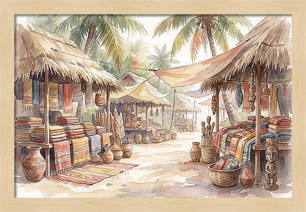 Island Marketplace Vibrance