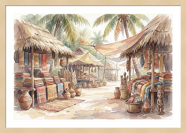 Island Marketplace Vibrance